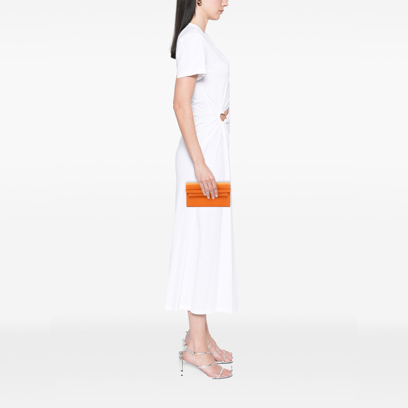 Pre-Loved Hermes Chevre Mysore Kelly Longue Wallet - Picture 7 of 8